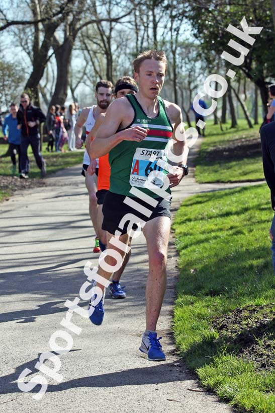 Mens Northern 12 Stage Road Relay, Stanley Park, Blackpool. Photo: David T. Hewitson/Sports for All Pics